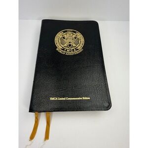YMCA 150th World Anniversary Limited Commemorative Edition Bible Leather 1994